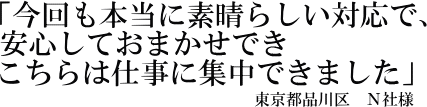 Ｎ社様の声